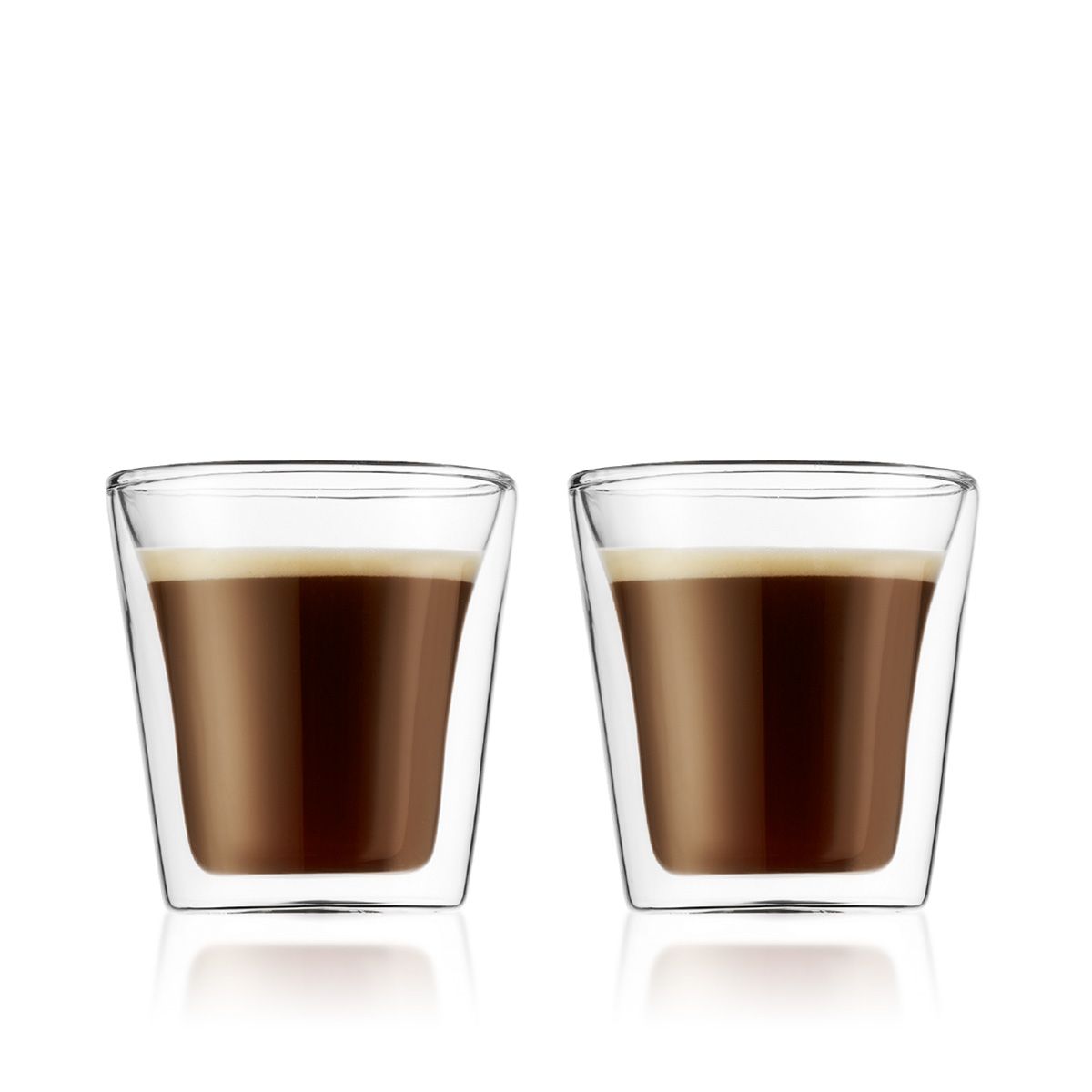 BODUM CANTEEN 10108 — Doppelwandige Gläser · 0,1 l — Vergleich nach nachprüfbaren Unterschieden — Belegsignale