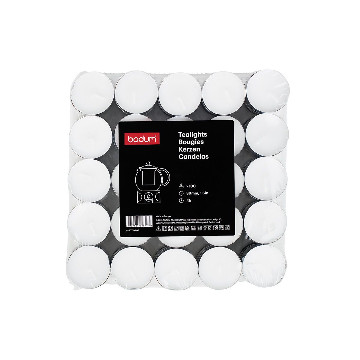 TEA LIGHT 103786 — Teezubehör — Vergleich nach nachprüfbaren Unterschieden — Belegsignale